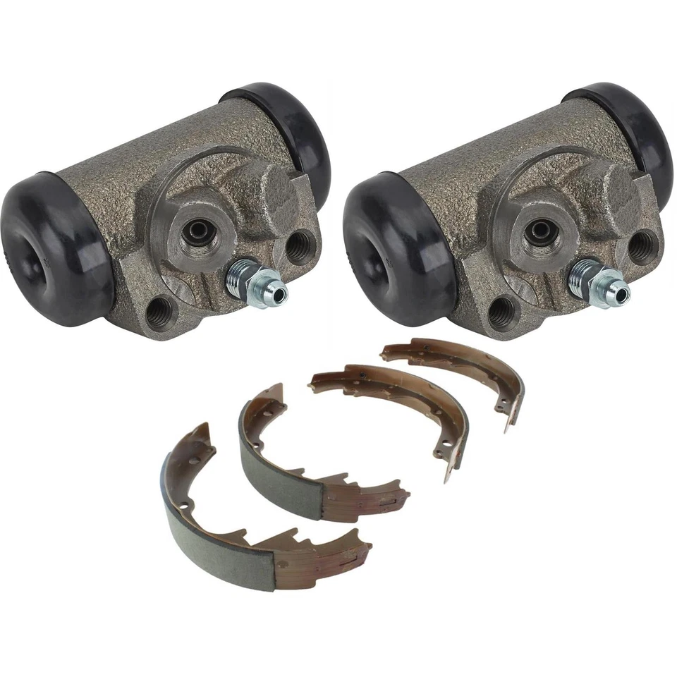 Premium Rear Drum Kit, With Shoes and Cylinders, fits 65-73 Chevy C10 - Изображение 1 из 4