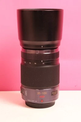 Panasonic Lumix G 35-100mm f/2.8 O.I.S. HD Lens Telephoto Mft M43 EXCELLENT! - image 1 of 4