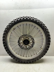 1986 Yamaha XT350 XT 350 OEM Front Wheel Rim Rotor Hub 21"X1.60" DID Straight - Picture 1 of 11