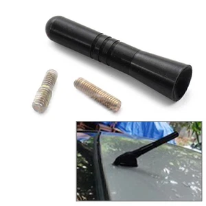 2,2" Antenne Antennenmast Auto AM/FM Radio kurzes Dach mit Schrauben schwarz universal - Bild 1 von 7