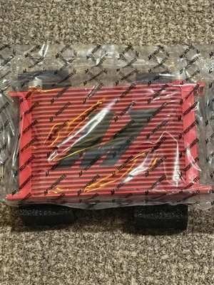 Enfriador de aceite de motor universal Mishimoto 25 filas rojo MMOC-25RD Foto 1 de 4