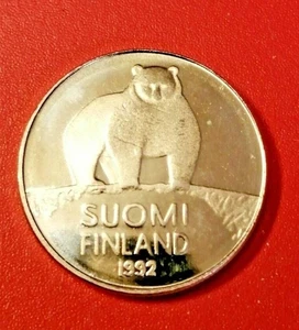 Finlandia 50 penniä 1992 Copper-Ni *Condizione UNC* - Imagen 1 de 2