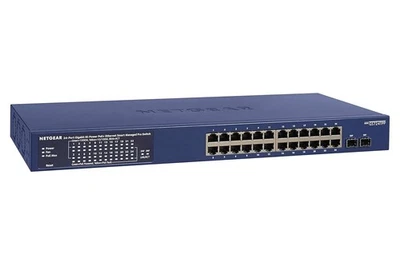 NETGEAR GS724TPP 24-Port Gigabit PoE+ Smart Managed Pro Switch with 2 SFP Ports - Image 1 of 4