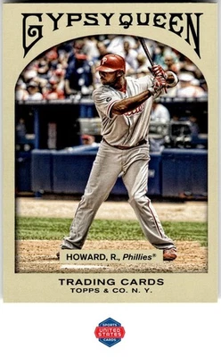 2011 Topps Gypsy Queen #12 Ryan Howard - Image 1 of 2
