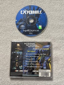 Expendable (Sega Dreamcast, 1999) No Manual Tested Working