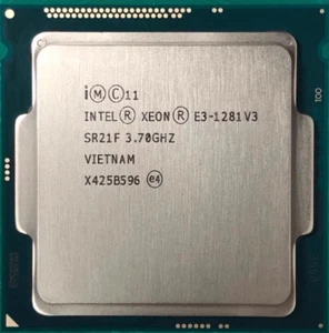 Intel Xeon E3 1281 V3 LGA1150 3.70GHz 4C/8T 8MB 82W CPU Processor - Picture 1 of 1