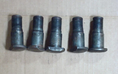 Front Wheel Lug  Lot of 5 Right Hand Thread 1 1/2 Ton 1947 Ford Truck stud - Image 1 of 2