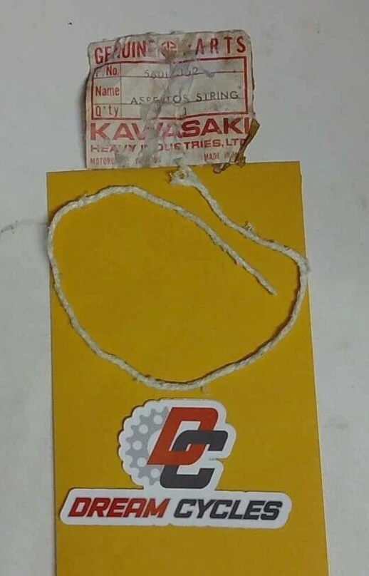 NUEVO DE STOCK GENUINO Kawasaki F11 F9 F8 F7 F6 F5 SILENCIADOR ASBESTO CUERDA DE JUNTA 13" OEM Foto 1 de 1