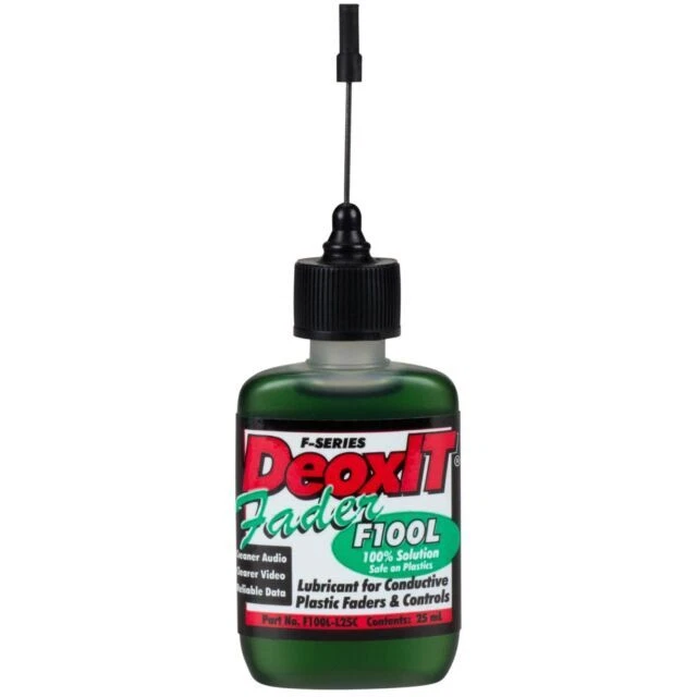 CAIG DeoxIT FaderLube Precision Lubricant - 0.85 fl oz (F100L-L25C)