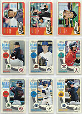 2014 Topps Heritage Minors Flashbacks or The Road to the Show You Pick the Card