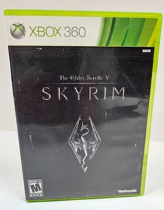 The Elder Scrolls V Skyrim Xbox 360 + Mapa - Completo en caja original - Imagen 1 de 4