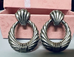 Vintage Sterling Silber Ohrringe gemarkt unten - Bild 1 von 11