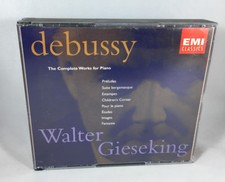 Debussy The Complete Works for Piano Audio CD 1995 4 Discs Warner Classics EMI