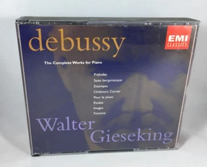 Debussy The Complete Works for Piano Audio CD 1995 4 Discs Warner Classics EMI - Picture 1 of 6