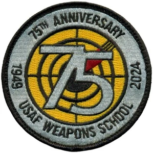 USAF USAF SCUOLA D'ARMI - PATCH 75° ANNIVERSARIO - Foto 1 di 1