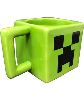Minecraft Creeper Gesicht Videospiel Keramik Kaffeebecher Tasse Mojang Jinx grün - Bild 1 von 10