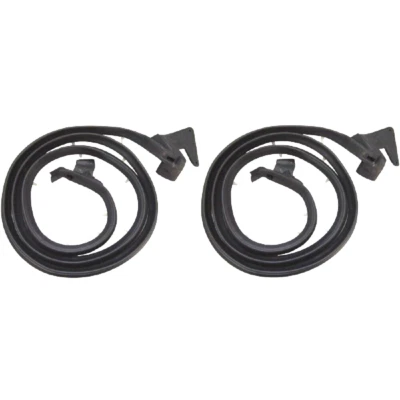 1965-1968 Chevrolet Caprice, Impala 4 dr hardtop front door weatherstrip seals - Image 1 of 4