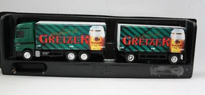 ALBEDO 250074 MB Actros suitcase trailer cable greizer pils H0 1:87 original packaging pp8363 - Picture 1 of 3