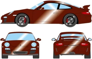EIDOLON 1/43 Porsche 911 (997.2) GT3 2010 EM602L Macadamia Metallic Car New - Picture 1 of 1