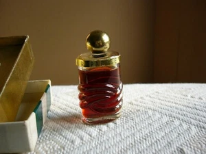 Vtg.  1950 REPARTEE by Lentheric Perfume 1/4 fl. oz Gold Cap & Trim - Picture 1 of 7