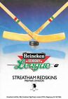 1984 Streatham Redskins v Fife Flyers Ice Hockey Programme (29/1/84)