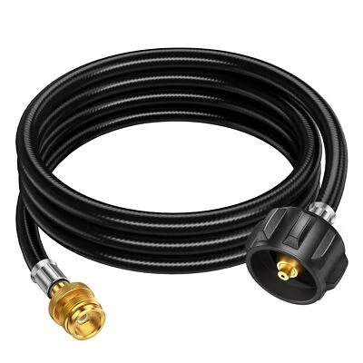ZECICO 8FT Propane Regulator Hose Replacement Outdoor Indoor For Mr. Heater Big Buddy