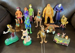 Scooby-Doo Bendable Action Figures - Lot Of 14 Villains, Burger King Toys & More - Picture 1 of 12