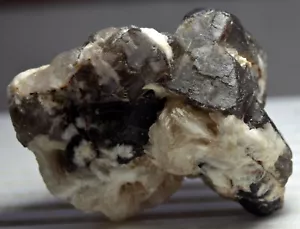 114.0 Gm Rare Unusual Terminated Natural Unknown Unidentified Crystals in Albite - Picture 1 of 10