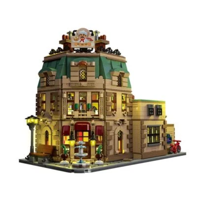 Modular Restaurants in Paris Set 3104 Bricks MOC-160521 Creative Play Set - Image 1 of 4