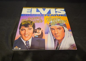 ELVIS PRESLEY Double Feature: Harum Scarum & Trouble W/Girls LASERDISC Letterbox - Picture 1 of 8