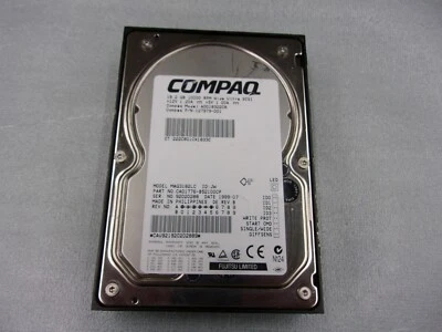 CA01776-B52100CP MAG3182LC FUJITSU 18.2GB 10K ULTRA SCSI 80-P HDD 2MB  - Image 1 of 3