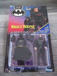 BATMAN RETURNS - Bruce Wayne - Quick Change Batman Armor - Kenner - 1991 - MOC
