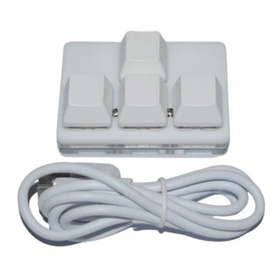 USB 4 Key Keypad One-Handed Mechanical Gaming Keyboard Programming Keypad - Image 1 of 4