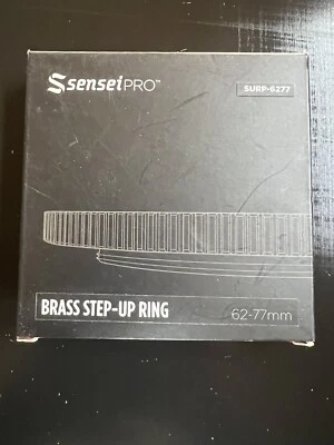 Sensei PRO 62-77mm Aluminum Step-Up Ring - Free Shipping! - Image 1 of 2