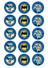 Batman Frosting Edible Cupcake Images