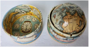 Traveler`s World Globe in a Box (Authentic Models #MS021) LN-/VG+; Vintage - Bild 1 von 8