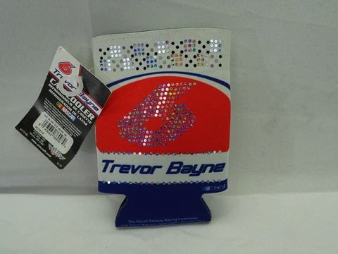 Trevor Bayne #6 Bling Can Cooler NASCAR Insulated Can Sleeve  TF Cover
