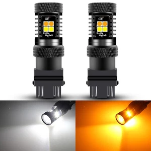 2Pcs LED Switchback Front Turn Signal Bulbs For Pathfinder Frontier Pickup Truck - Bild 1 von 12