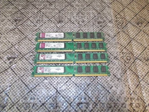 8GB (2GBx4) Kingston PC2-6400 800mhz Non-ECC DDR2 Ram KVR800D2N5/2G - Picture 1 of 1