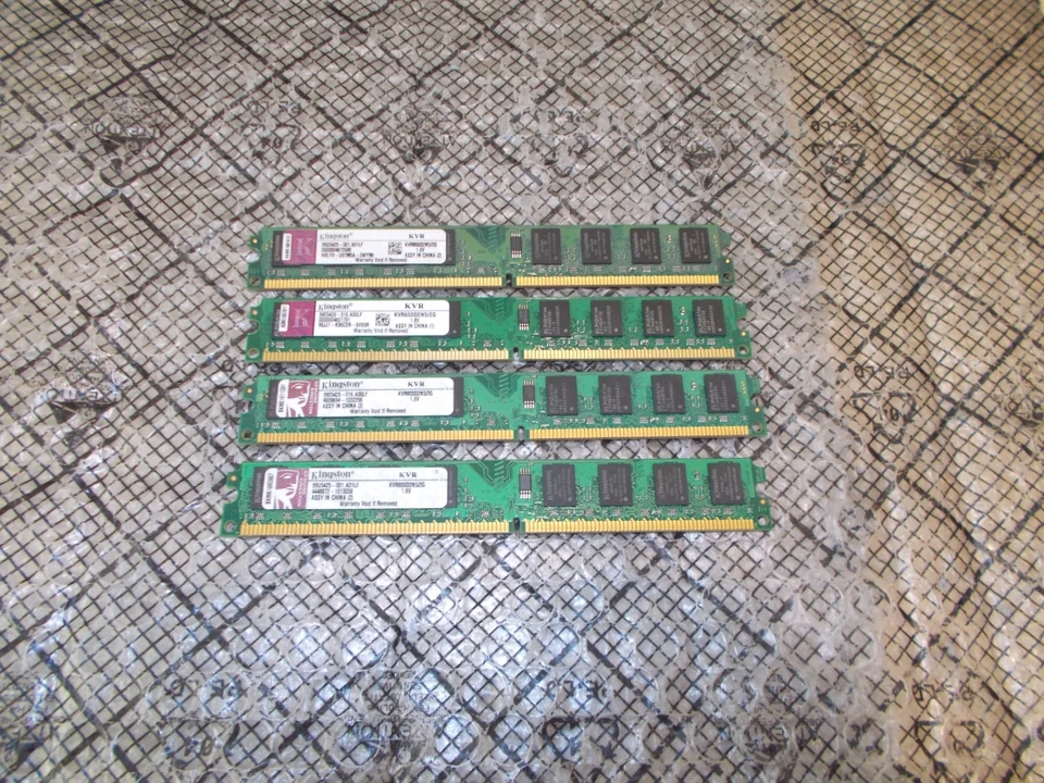 8GB (2GBx4) Kingston PC2-6400 800mhz Non-ECC DDR2 Ram KVR800D2N5/2G - Image 1 of 1