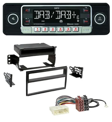 Dietz USB DAB MP3 Bluetooth Autoradio für Nissan Versa / Tiida (ab 2007) - Bild 1 von 4
