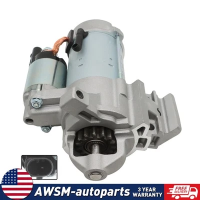 Starter Motor For BMW 540i 740i 840i M2 M3 M4 X3 X4 X5 X6 X7 Z4 NEW 12418671505 - Изображение 1 из 4