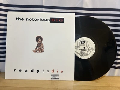 The Notorious B.I.G. Ready To Die 1st Press Badboy Biggie Smalls Hip Hop Rap - Image 1 of 4