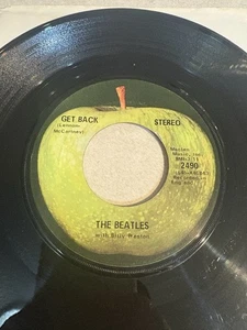 The Beatles "Get Back"/ "Don't Let Me Down" 45 on APPLE Label...60s Rock HIT - Picture 1 of 2