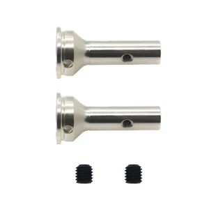 2X CVD Axle Silver for Arrma 6s Notorious Kraton Outcast Typhon Infraction Parts - Picture 1 of 5