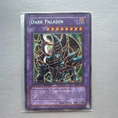 YUGIOH DARK PALADIN SECRET RARE DMG-001 LIMITED EDITION, SEALED. - Image 1 of 4