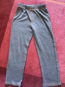 City Threads kid's unisex Thermal Pants Base Layer Bottoms Turtle w/orange - Picture 1 of 5