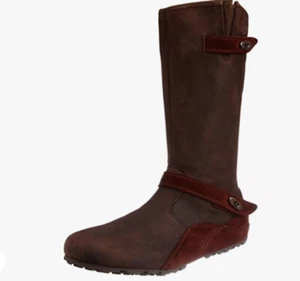 Size 5 Women's Merrell Leather Boots Haven Autumn Waterproof Brown Cinnamon - Picture 1 of 12