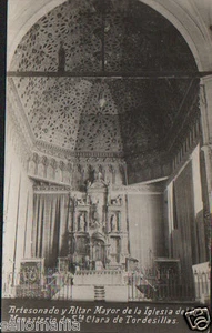 ANTIGUA POSTAL TORDESILLAS MONASTERIO SANTA CLARA VALLADOLID POSTCARD CC00827 - Imagen 1 de 1