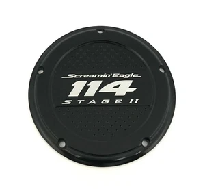 Screaming Eagle 114 Stage II 2 Derby Cubierta Harley 7,25" Diapositiva 2015 - Down Touring - Imagen 1 de 3